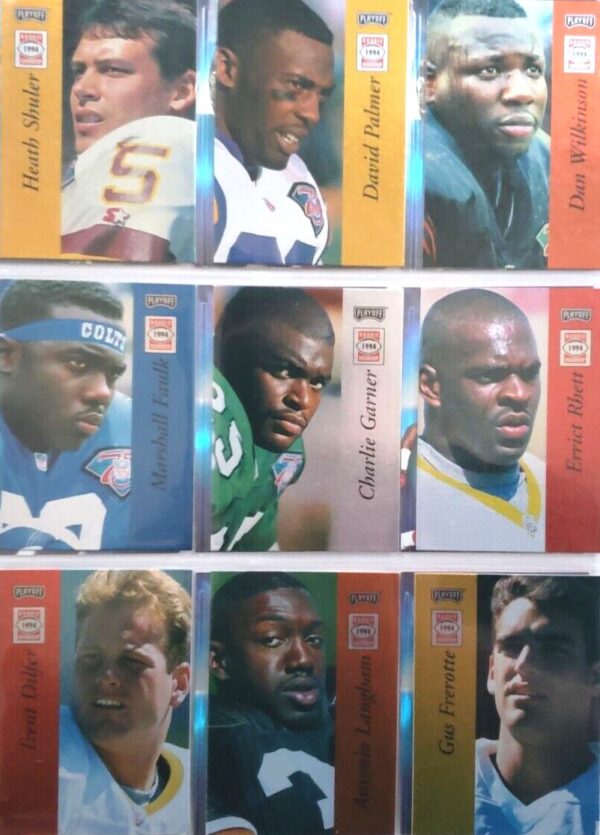 1994 Playoff Rookie Roundup Set (4)