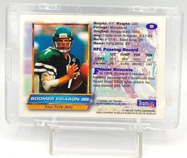 1994 Topps Boomer Esiason #99 (5)