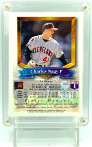 1994 Topps Finest Charles Nagy #104 (2)