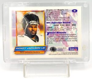 1994 Topps Rickey Jackson Card #94 (7)