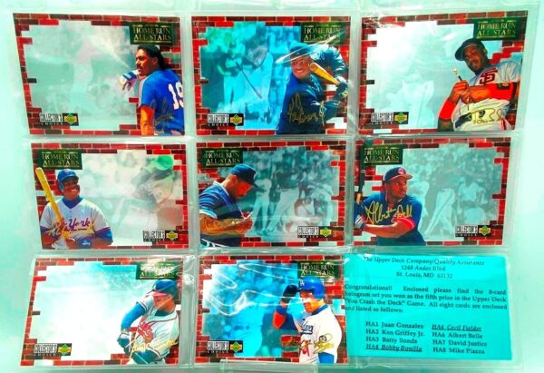 1994 UD Crashed The Deck 8-Card Set (4)