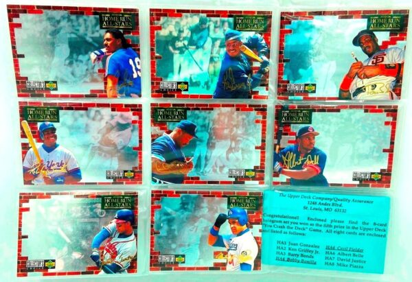 1994 UD Crashed The Deck 8-Card Set (6)