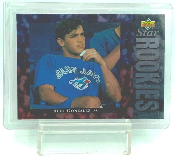 Vintage 1994 Upper Deck Star Rookies Alex Gonzalez Rookie Card 13 Hologram Combination
