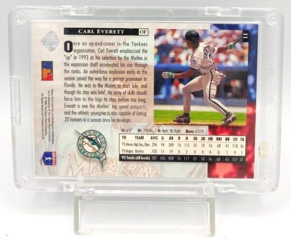 1994 UD SR Carl Everett RC #11 A (5)