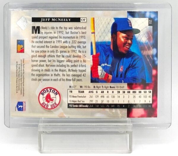 1994 UD SR Jeff McNeely RC #21 (5)