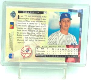 1994 UD SR Mark Hutton RC #18) (2)