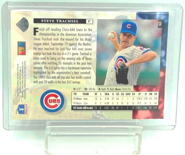 1994 UD SR Steve Trachsel RC #2 (2)