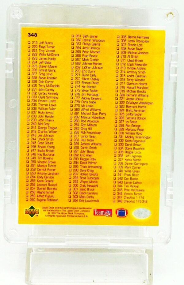 1995 Collector's Choice Joe Montana #348 (2) 1995 Collector's Choice Joe Montana #348 (2)