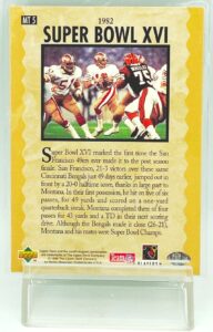 1995 Collector's Choice Joe Montana #MT5 (2)
