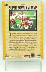 1995 Collector's Choice Joe Montana #MT6 (2)