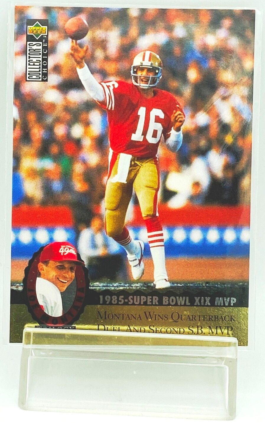 1995 Collector's Choice Joe Montana #MT8 (1)