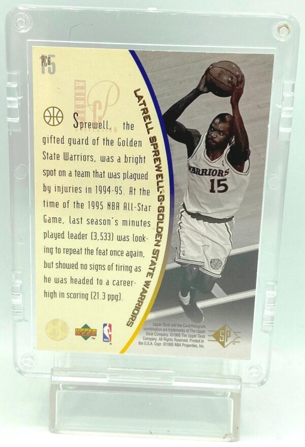 1995 SP Holoview Latrell Sprewell PC6 (3)