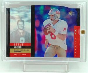 1995 SP Special FX Steve Young #40 (1)