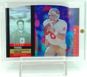 1995 SP Special FX Steve Young #40 (2)