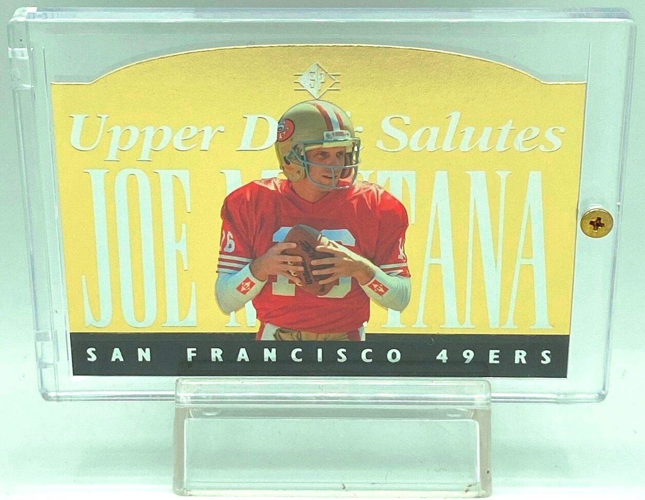 1995 Upper Deck SP Joe Montana #JM1 (1)