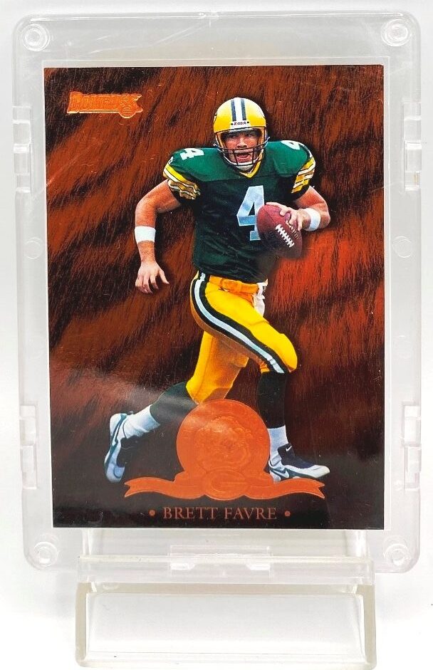 1996 Donruss Will To Win Brett Favre #2 (1)