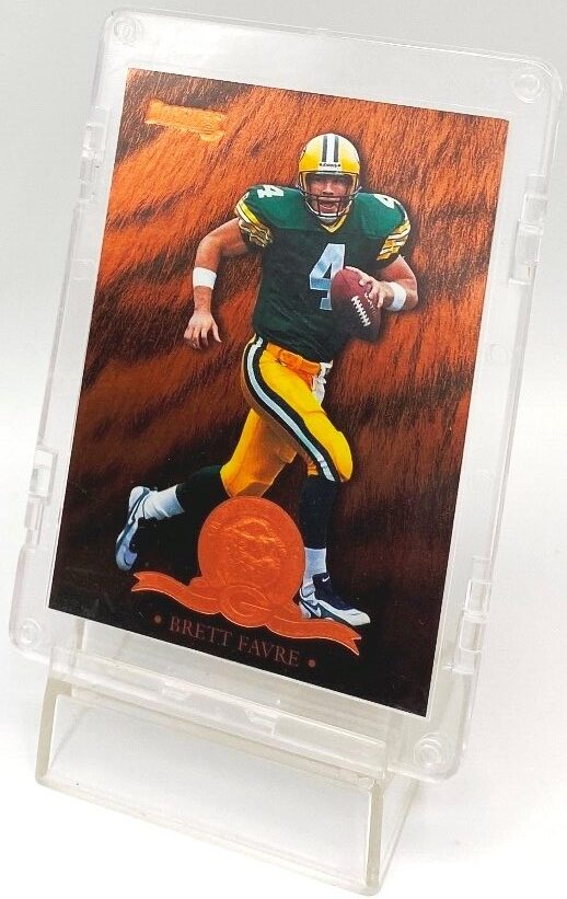 1996 Donruss Will To Win Brett Favre #2 (3A) 1996 Donruss "Will To Win" NFL Brett Favre #2 ("Limited Edition")