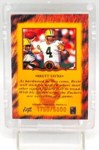 1996 Donruss Will To Win Brett Favre #2 (5)