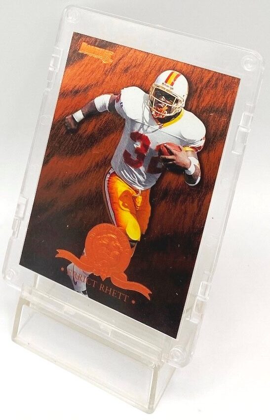 1996 Donruss Will To Win Errict Rhett #6 (4)