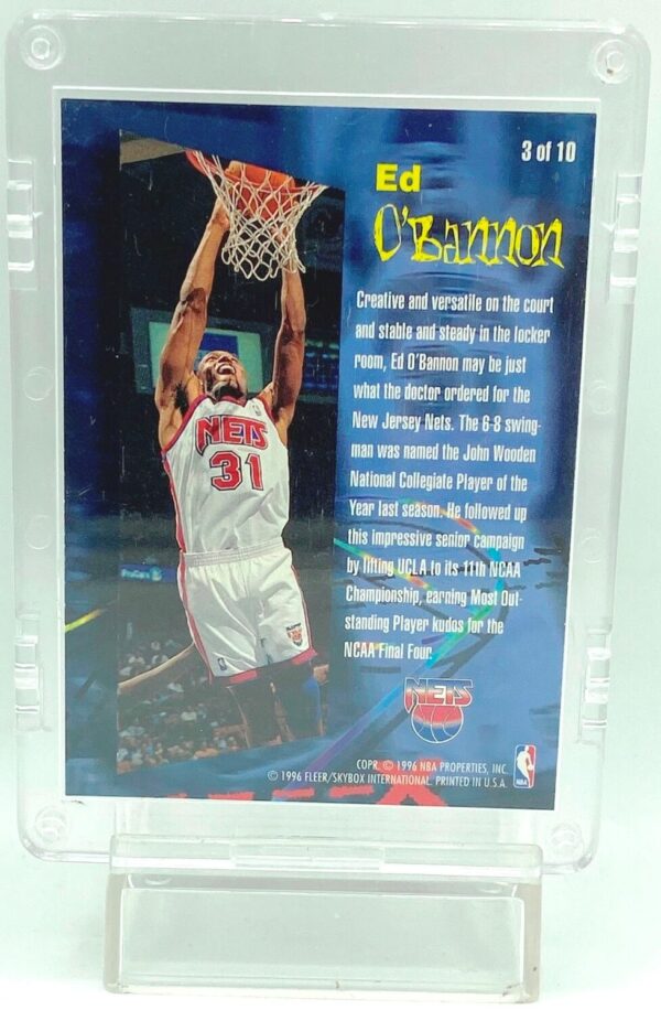 1996 Fleer HP RC Ed O'Bannon #3 (2)