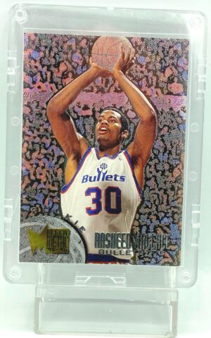 1996 Fleer RC Metal Rasheed Wallace #208 (1)