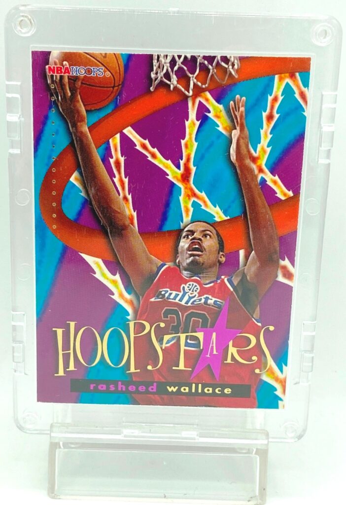 1996 Hoops Hoopstars Rasheed Wallace HS12(1)
