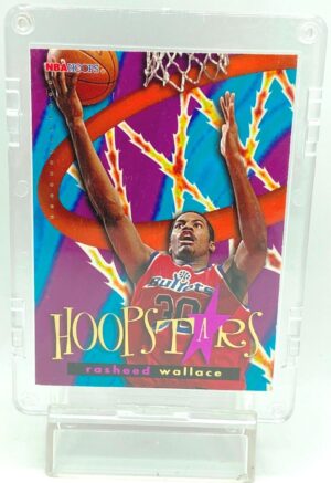 1996 Hoops Hoopstars Rasheed Wallace HS12(1) 1996 Hoops Hoopstars Rasheed Wallace HS12(1)