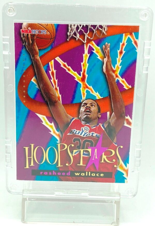 1996 Hoops Hoopstars Rasheed Wallace HS12(1)