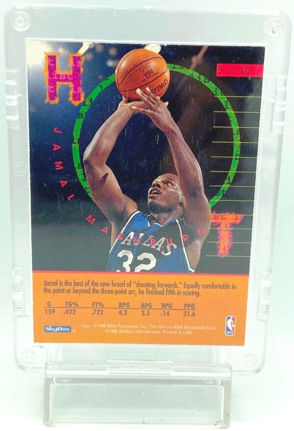 1996 Hoops Hot Jamal Mashburn 3-10 (2)