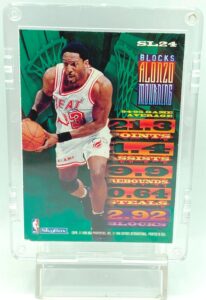 1996 Hoops Points Alonzo Mourning #SL2 (2)