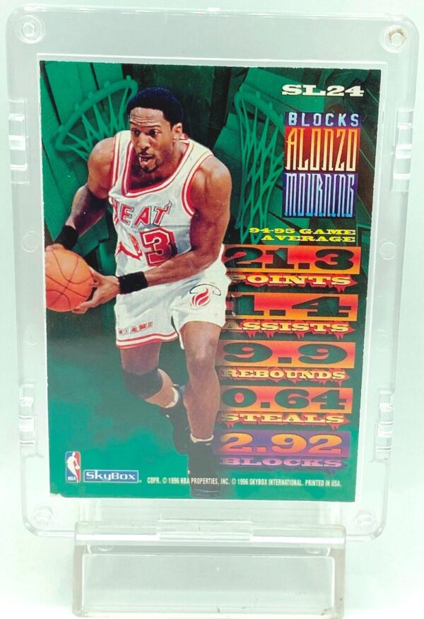 1996 Hoops Points Alonzo Mourning #SL2 (2)