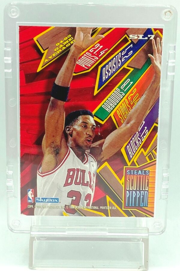 1996 Hoops Steals Scottie Pippen SL7 (2)