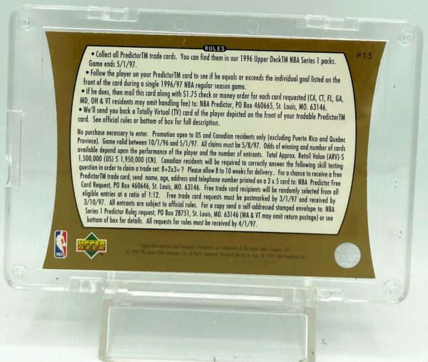 1996 Predictor Anfernee Hardaway #P13 (2)