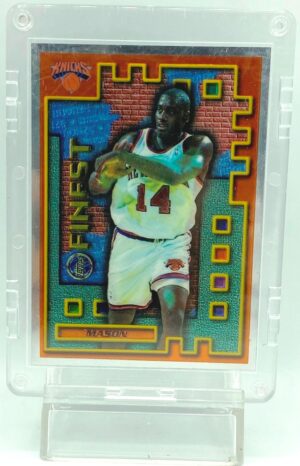 1996 Topps Clear Anthony Mason #M34 (1)