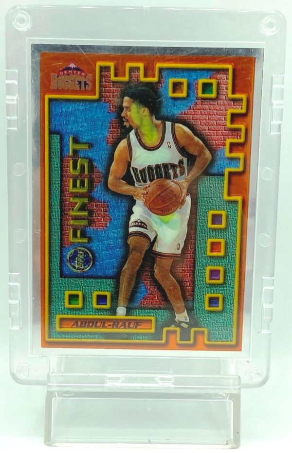 1996 Topps Clear Mahmoud Abdul-Rauf #M33 (1) 1996 Topps Clear Mahmoud Abdul-Rauf #M33 (1)