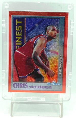 1996 Topps Finest Chris Webber #M8 (1)