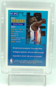 1996 Topps Finest Clear Joe Dumars #M25 (2)