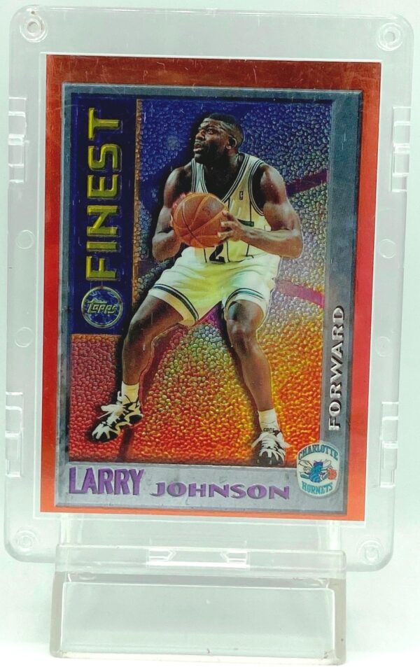 1996 Topps Finest Larry Johnson #M13 (1)