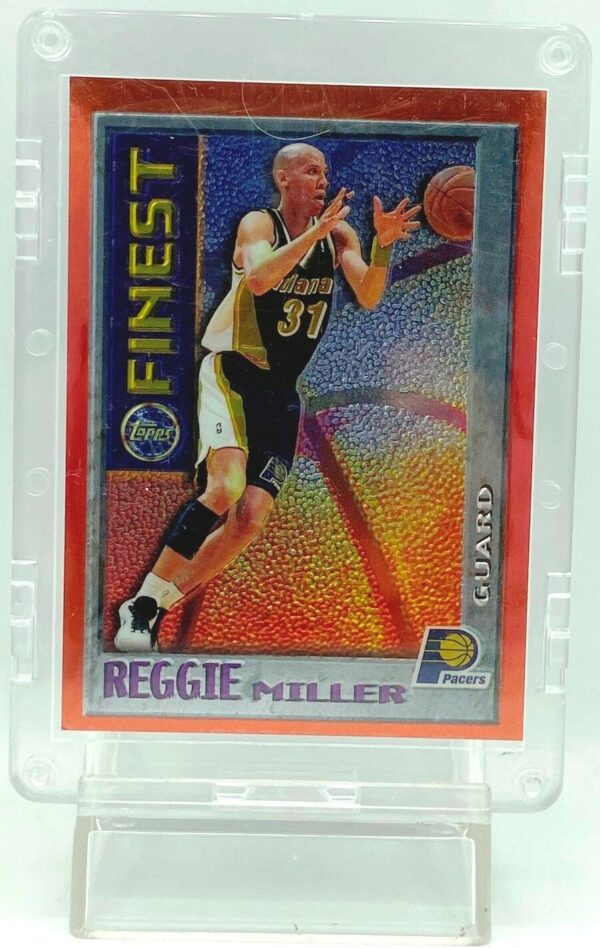 1996 Topps Finest Reggie Miller #M14 (1)
