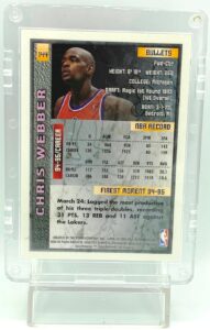 1996 Topps Skin Chris Webber #144 (2)
