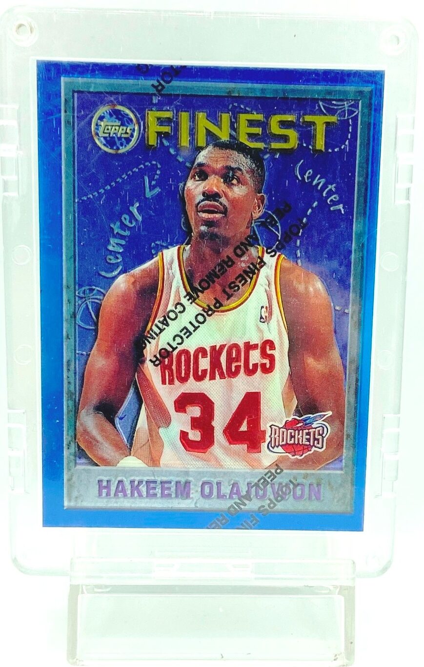 1996 Topps Skin Hakeem Olajuwon #1 (1)