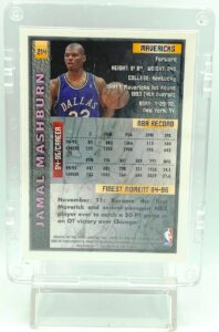 1996 Topps Skin Jamal Mashburn #214 (2)