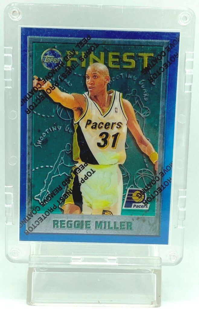 1996 Topps Skin Reggie Miller #31 (1)