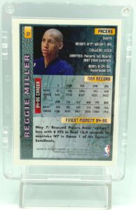 1996 Topps Skin Reggie Miller #31 (2)