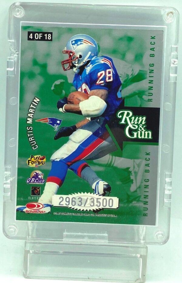 1997 Leaf Run & Gun Drew Bledsoe #4-18 (2)