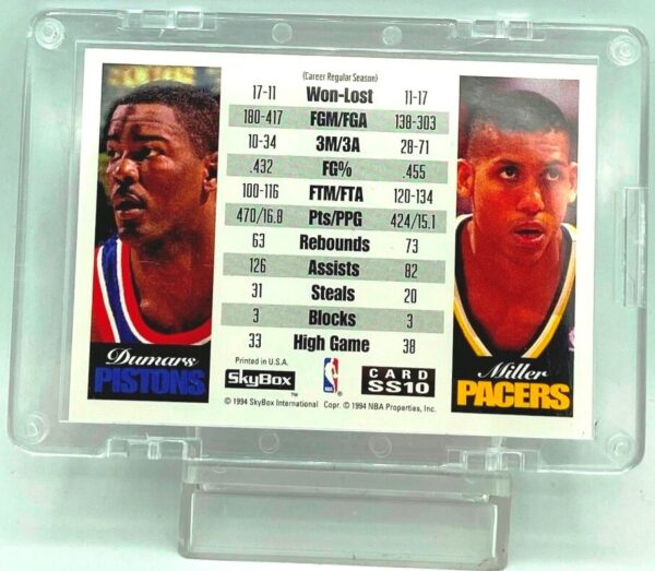 1998 Skybox SD Dumars VS Miller SS10 (2) 1998 Skybox SD Dumars VS Miller SS10 (2)