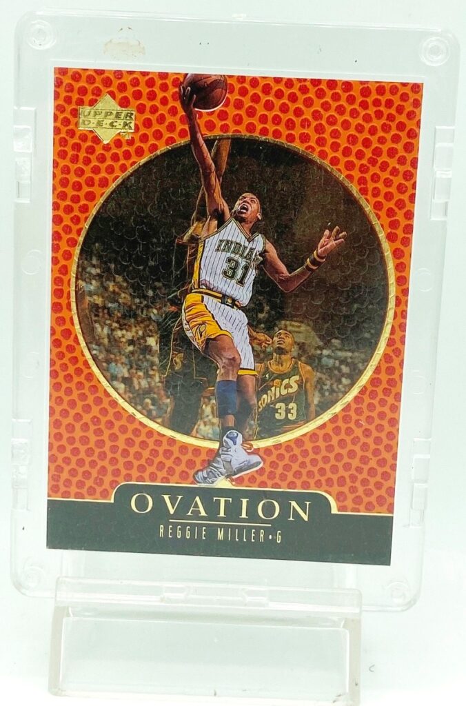 1998 UD Ovation Gold Reggie Miller #24 (1)