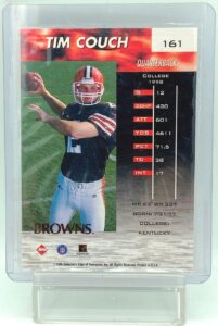 1999 Edge Fury Tim Couch RC #161 (2)
