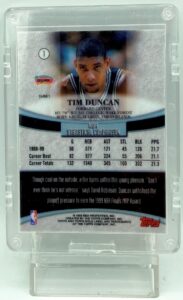 1999 Topps Gold Label Tim Duncan #1 (3)