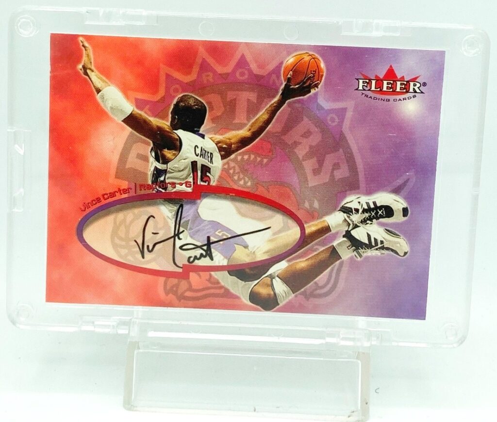 2000 Fleer Vince Carter Facsimile #NNO (1)